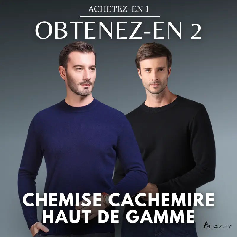 Chemise Cachemire Haut de Gamme (Achetez-en 1 et obtenez-en 2)